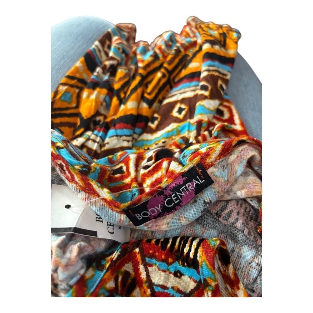 Body Central Orange Aztec Print Tank NWT Size M - Picture 4 of 4